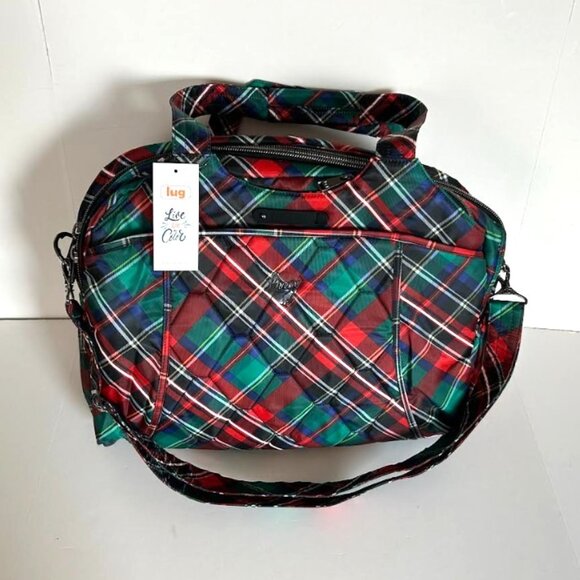 Lug Pontoon 2 Overnight Bag Tartan Plaid - Picture 7 of 14